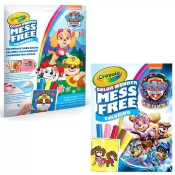 Crayola Color Wonder: Psi Patrol - magiczna książeczka do kolorowania