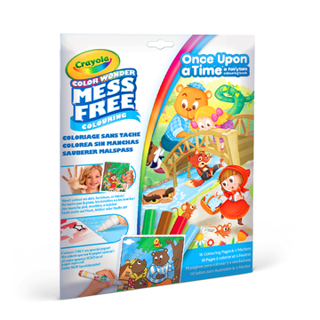 Crayola: Color Wonder - Livro para colorir sem sujeira do País das Maravilhas - .Imagem