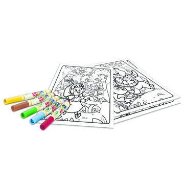 Crayola: Color Wonder - Livro para colorir sem sujeira do País das Maravilhas - .Imagem