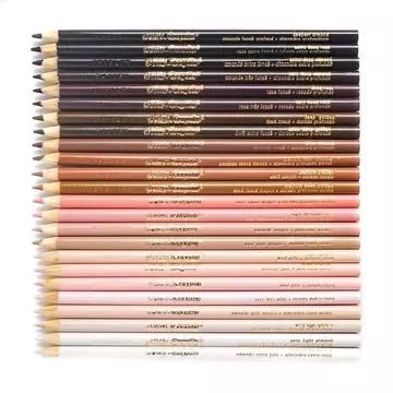 Crayola: Sokszínű Világ, bőrszín árnyalatú színes ceruza készlet - 24 db-os - . kép