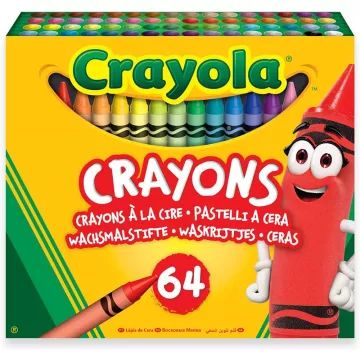 Crayola: Farvede kridt - 64 stk. - .billede