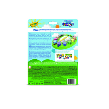 Crayola: Zestaw farb zmywalnych - 12 kolorów - .zdjęcie 