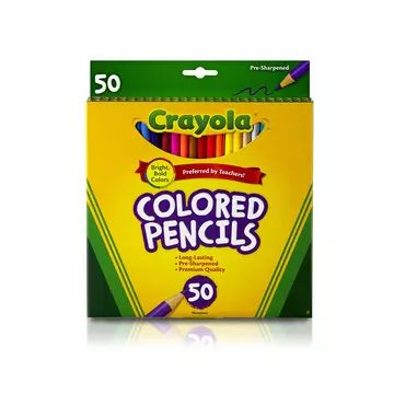 Crayola: 50 krāsainie zīmuļi - .attēls