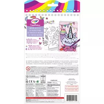 Crayola Creations: Ükssarviku pildikleepsude komplekt - .pilt