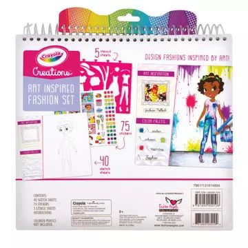Crayola Creations: Zestaw do rysowania Art in Fashion - .zdjęcie 