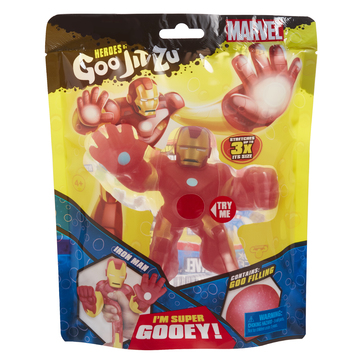 Goo Jit Zu: Marvel hősök 3. széria - Vasember nyújtható akciófigura - . kép