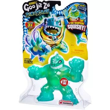 Goo Jit Zu: Dino X-Ray Sortiment akcijskih figuric, ki jih je mogoče raztegniti - 6 vrst - .slika