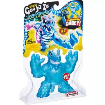 Goo Jit Zu: Dino X-Ray Sortiment akcijskih figuric, ki jih je mogoče raztegniti - 6 vrst - .slika