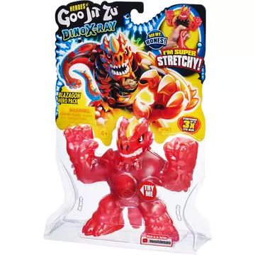 Goo Jit Zu: Dino X-Ray Sortiment akcijskih figuric, ki jih je mogoče raztegniti - 6 vrst - .slika