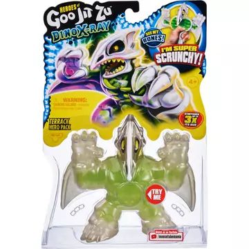 Goo Jit Zu: Dino X-Ray Sortiment akcijskih figuric, ki jih je mogoče raztegniti - 6 vrst - .slika