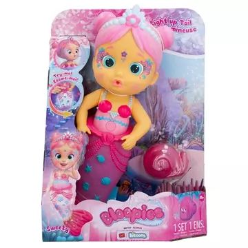 Bloopies: Sweety, το χαριτωμένο μωρό γοργόνα με φωτεινό πτερύγιο - .εικόνα