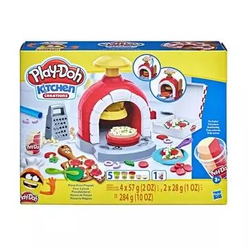Play-Doh: Pizzeria - set za igru sa 6 posudica plastelina - .slika
