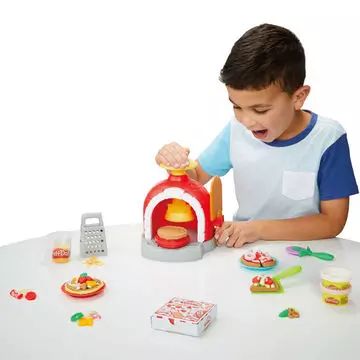 Play-Doh: Pizzéria - hračka so 6 kelímkami s plastelínou - .Obrázok