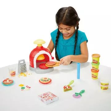 Play-Doh: Pizzéria - hračka so 6 kelímkami s plastelínou - .Obrázok