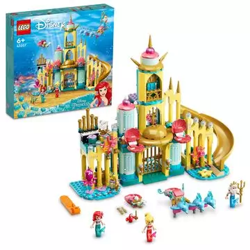 LEGO® Disney Princess: Ariel víz alatti palotája 43207