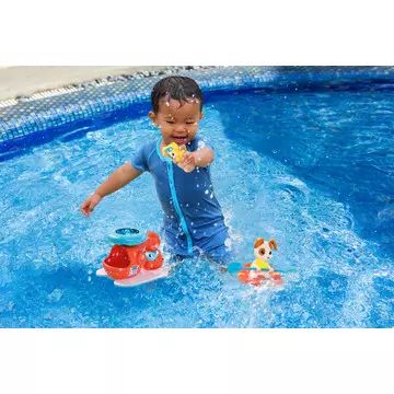 Tomy Toomies: Conjunto de brinquedos de banho de resgate aquático - .Imagem
