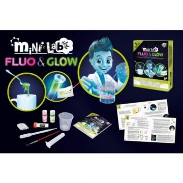 BUKI: Mini Lab set di esperimenti fosforescenti e luminosi - .immagine
