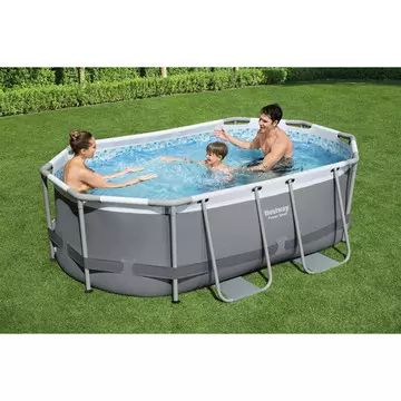 Bestway: VANILLA ovalni bazen s kovinskim okvirjem - 305 x 200 x 84 cm - .slika