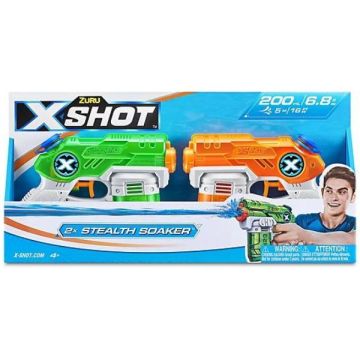 X-Shot: Stealth Soaker vízipisztoly szett, 2 db - . kép