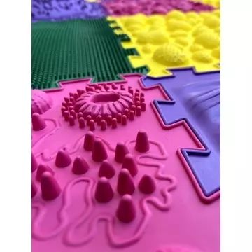 Ortho Puzzle: Set de covorașe de masaj ortopedic - 12 piese - .foto
