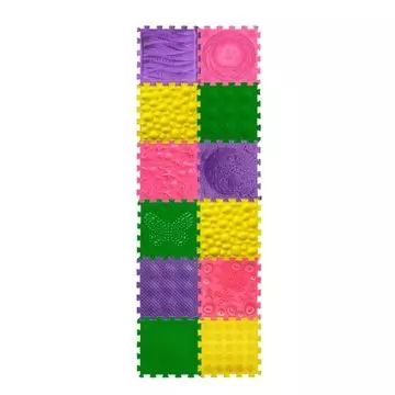 Ortho Puzzle: Set de covorașe de masaj ortopedic - 12 piese - .foto