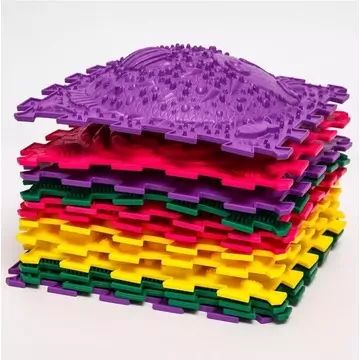 Ortho Puzzle: Set de covorașe de masaj ortopedic - 12 piese - .foto