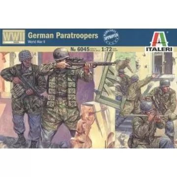 Italeri: Niemieccy spadochroniarze z II wojny światowej, skala 1:72 - .zdjęcie 