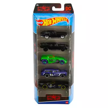 Hot Wheels: 5 db-os kisautó szett - Batman