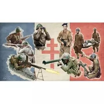 Italeri: Wolne Siły Francuskie z II Wojny Światowej - 1:72 - .zdjęcie 