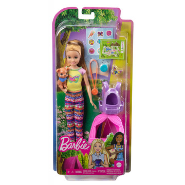 Barbie: Kempingező tesók - Stacie baba és kiskutyája - . kép