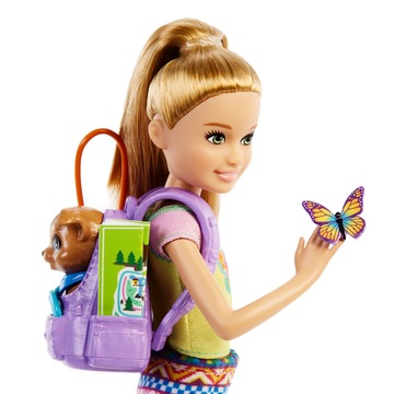 Barbie: Kempingező tesók - Stacie baba és kiskutyája - . kép