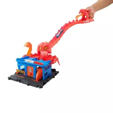 Hot Wheels City: Set de pistă de dimensiune medie - Scorpion Flex Attack - .foto