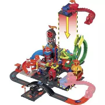 Hot Wheels City: Pista Média - Scorpion Flex - .Imagem