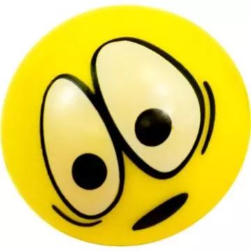Emoji - stressbal - .afbeelding