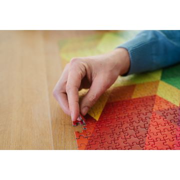 Trefl Prime: Barvne kocke - 1000-delni sestavljivi puzzle - .slika