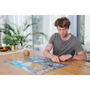 Trefl Prime: Amsterdam in autunno - Puzzle componibile da 1000 pezzi - .immagine