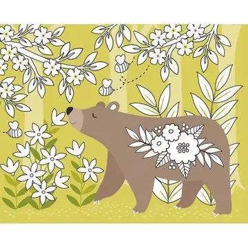 Auzou: Set pictură - Pădurea fermecată - .foto