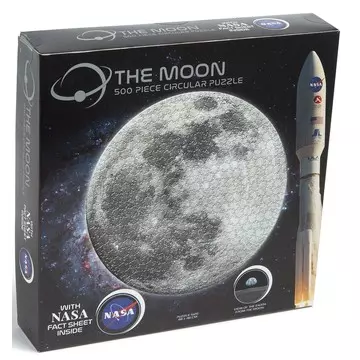 NASA: kerek 500 darabos puzzle - Hold