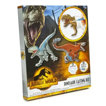 Jurassic World Világuralom: Gipszöntő készlet - Dinók