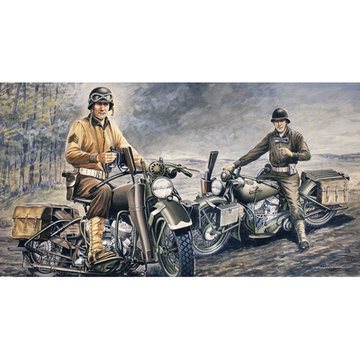 Italeri: U.S. II. Világháborús motor makett, 1:35 - . kép