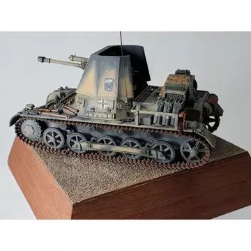 Italeri: Panzerjager I tank makett, 1:35 - . kép