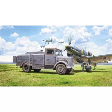 Italeri: Opel Blitz tvertneja mašīnas modelis Kfz.385, mērogs 1:48 - .attēls