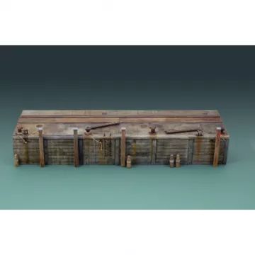 Italeri: Model dlouhé doky - 1:35 - .obrázek