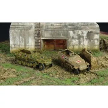 Italeri : maquette de half-track Sd.Kfz.251/1 Ausf.C, échelle 1:72 - .image