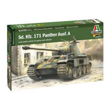 Italeri: Sd. Kfz. 171 Panther Ausf. A karckocsi makett, 1:56