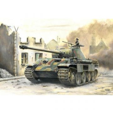 Italeri: Sd. Kfz. 171 Panther Ausf. A karckocsi makett, 1:56 - . kép