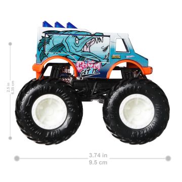 Hot Wheels: Monster Truck Chum'n Get It kisautó - . kép