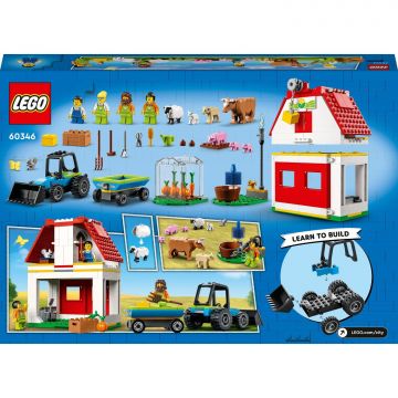 LEGO® City: Farm Pajta és háziállatok 60346 - . kép