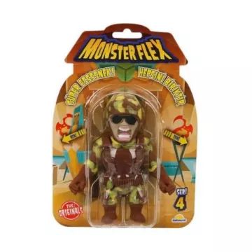 Monster Flex: Figura Monstro Flexível, Série 4 - Fuzileiro Naval - .Imagem