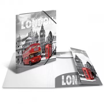Mappa za dokumente z vzorcem London - A4 - .slika